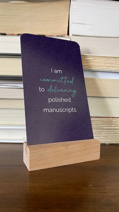 Affirmation Cards for Editors