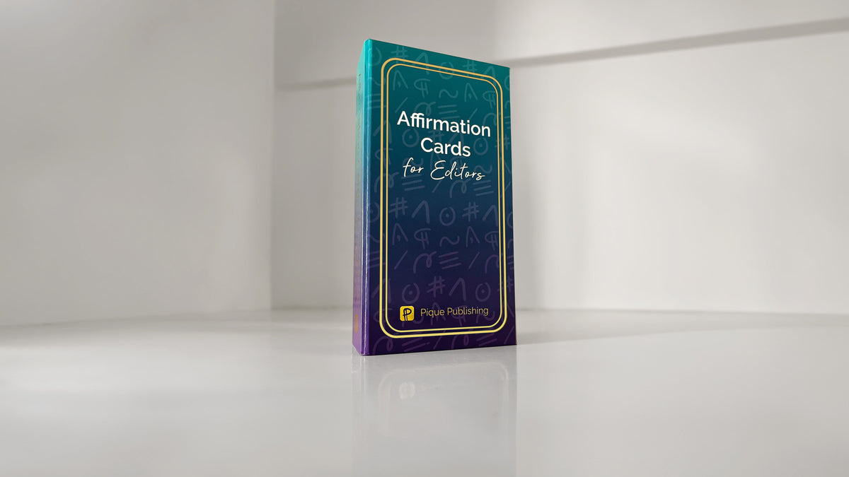 Affirmation Cards for Editors
