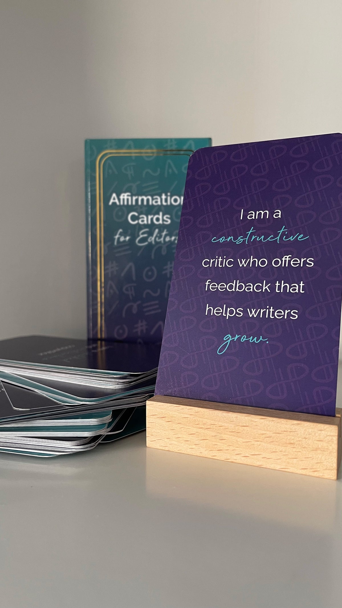 Affirmation Cards for Editors